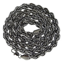 Load image into Gallery viewer, Mens Gold &amp; Silver Plated 10mm Rope Chain Long Hip Hop Necklace 36"