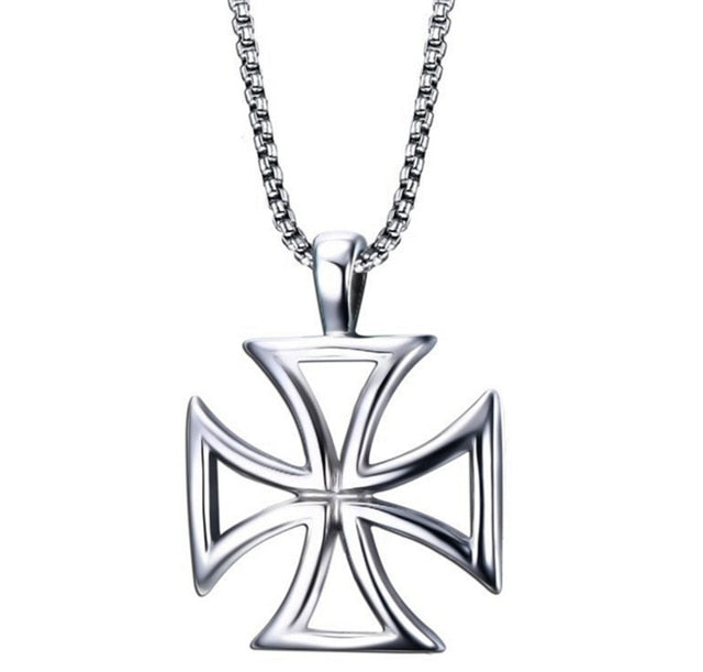 Maltese Iron Cross Neck