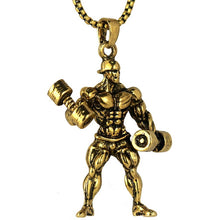 Load image into Gallery viewer, Dumbbell Man Neck