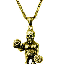 Load image into Gallery viewer, Muscle Skull Fitness Neck